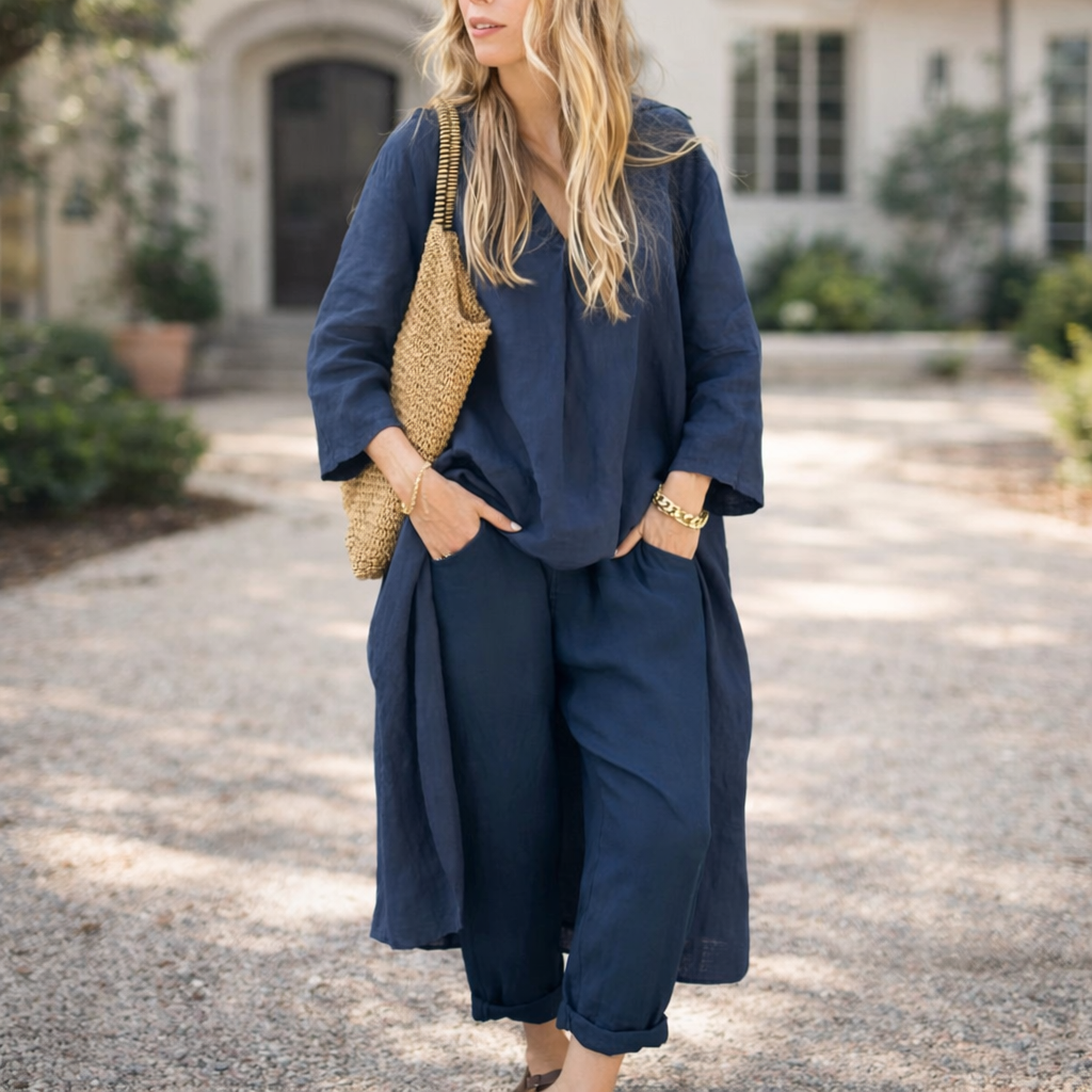 Mode femme élégante bleu — ORIS WEAR