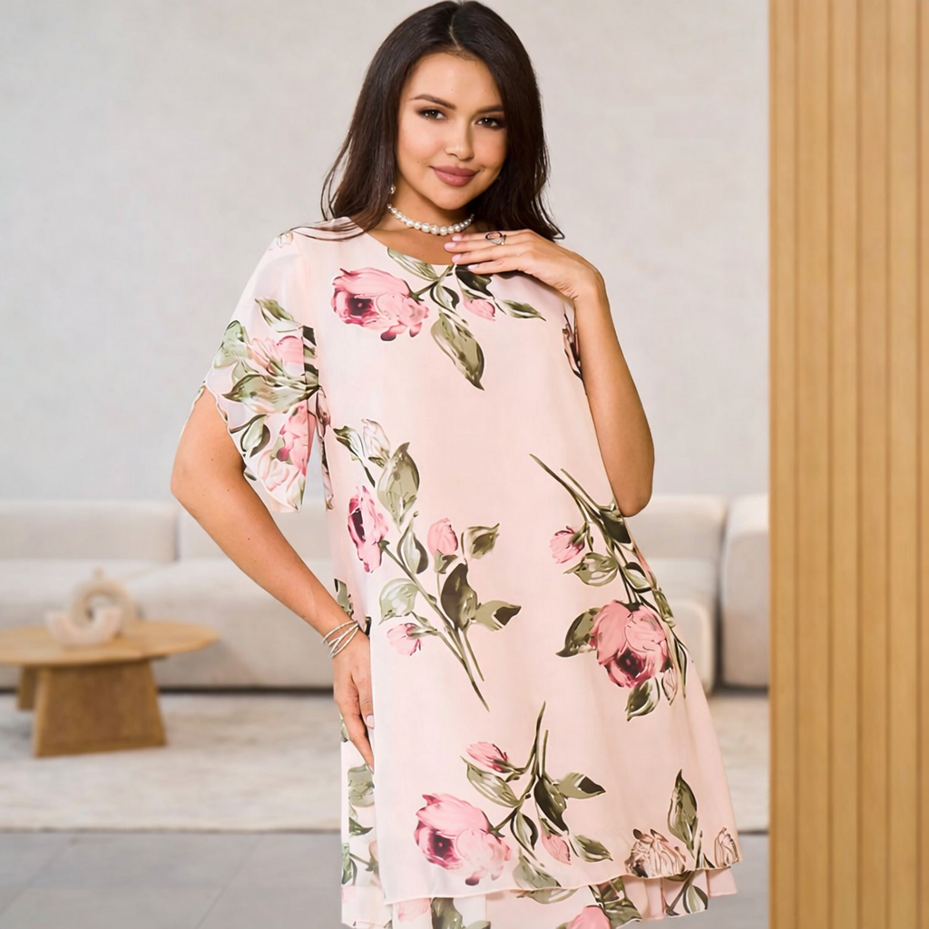 Robe Florale Fluide pour Toutes Occasions ORIS WEAR