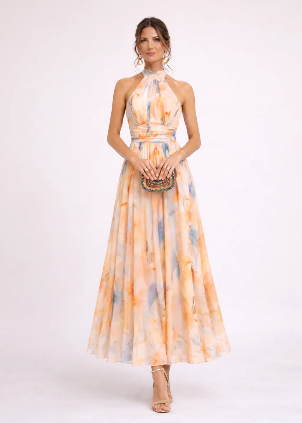 Robe Dos Nu Imprimée – Style Vacances