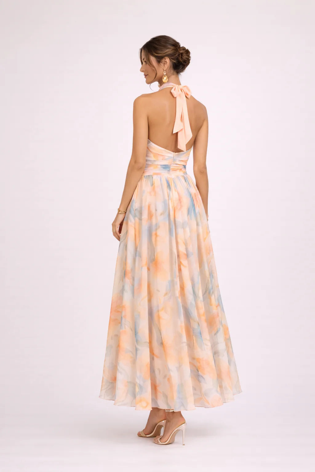 Robe Dos Nu Imprimée – Style Vacances