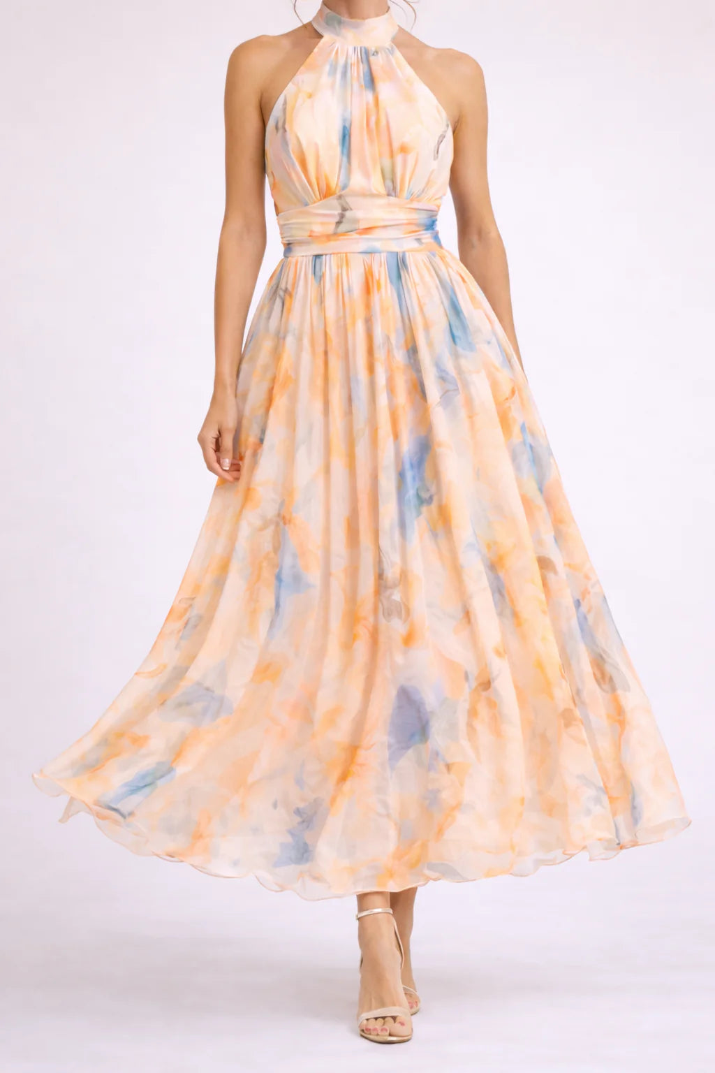 Robe Dos Nu Imprimée – Style Vacances