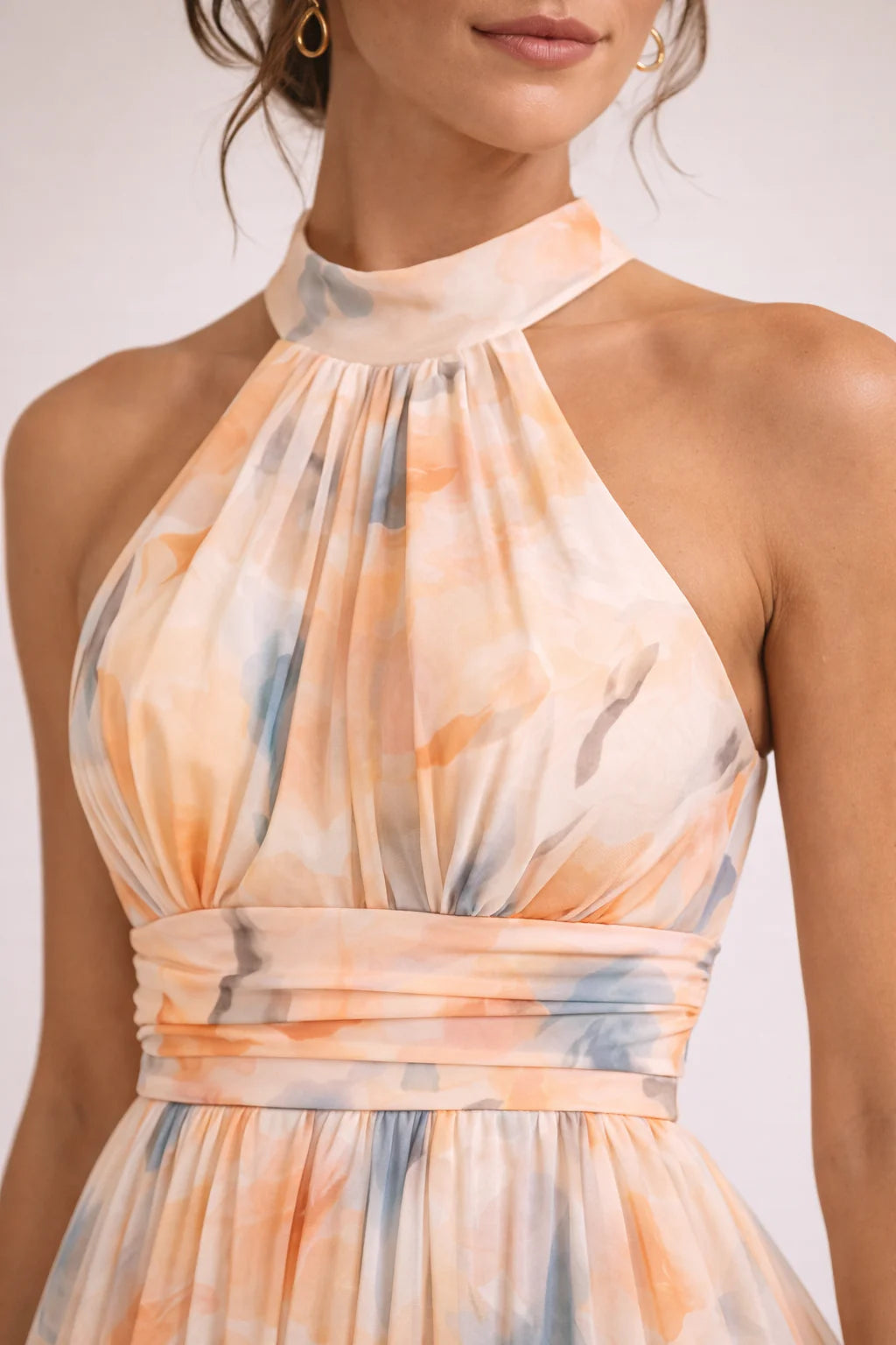 Robe Dos Nu Imprimée – Style Vacances
