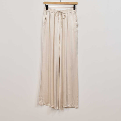 Ensemble Satin Chic - Haut Fluide & Pantalon Large ORIS WEAR