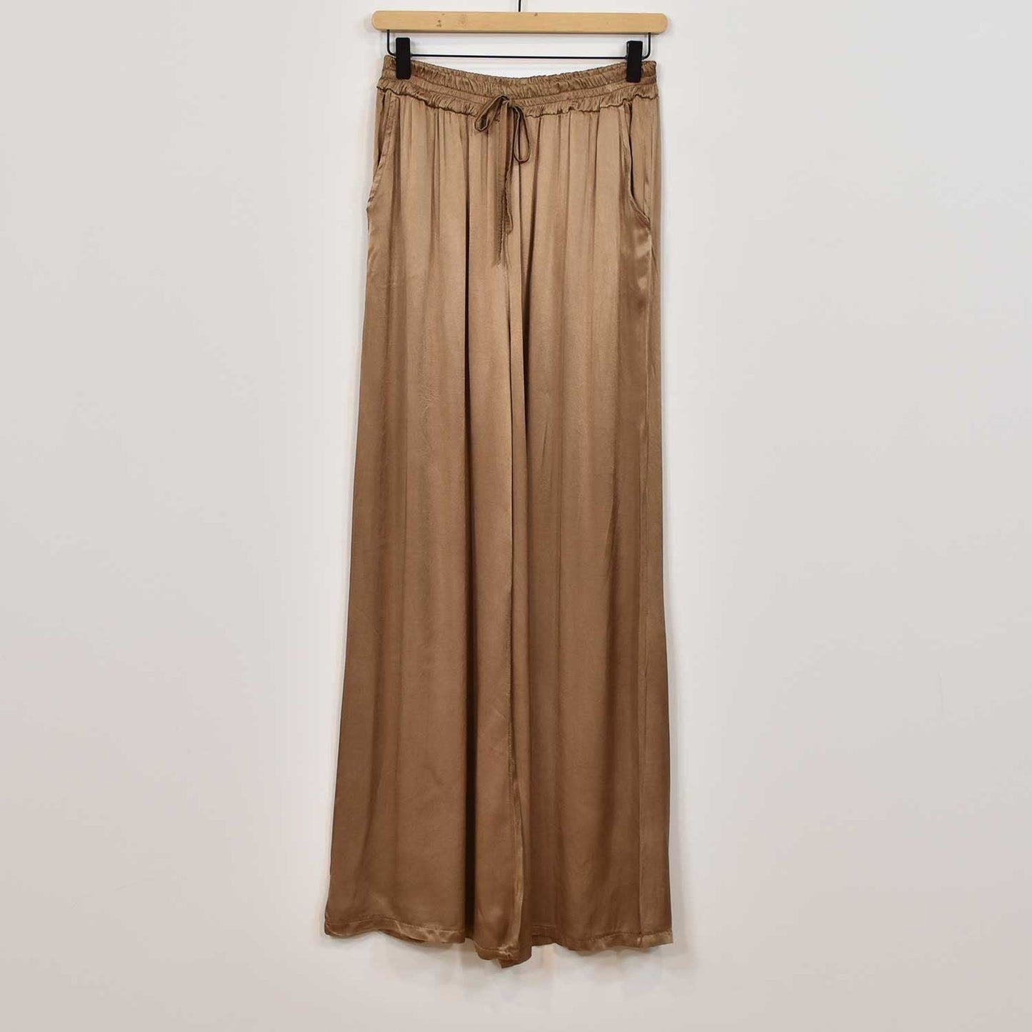 Ensemble Satin Chic - Haut Fluide & Pantalon Large ORIS WEAR