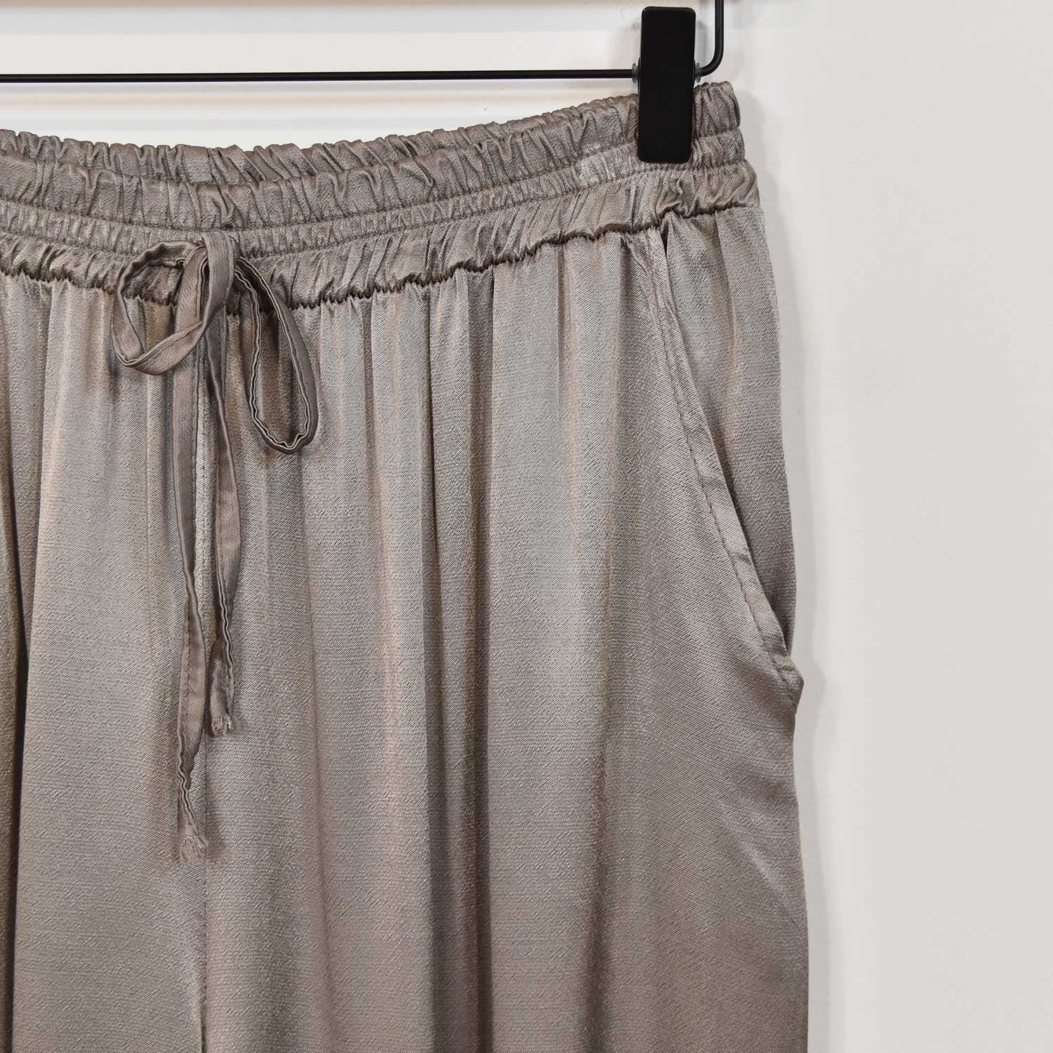 Ensemble Satin Chic - Haut Fluide & Pantalon Large ORIS WEAR