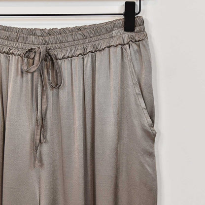 Ensemble Satin Chic - Haut Fluide & Pantalon Large ORIS WEAR