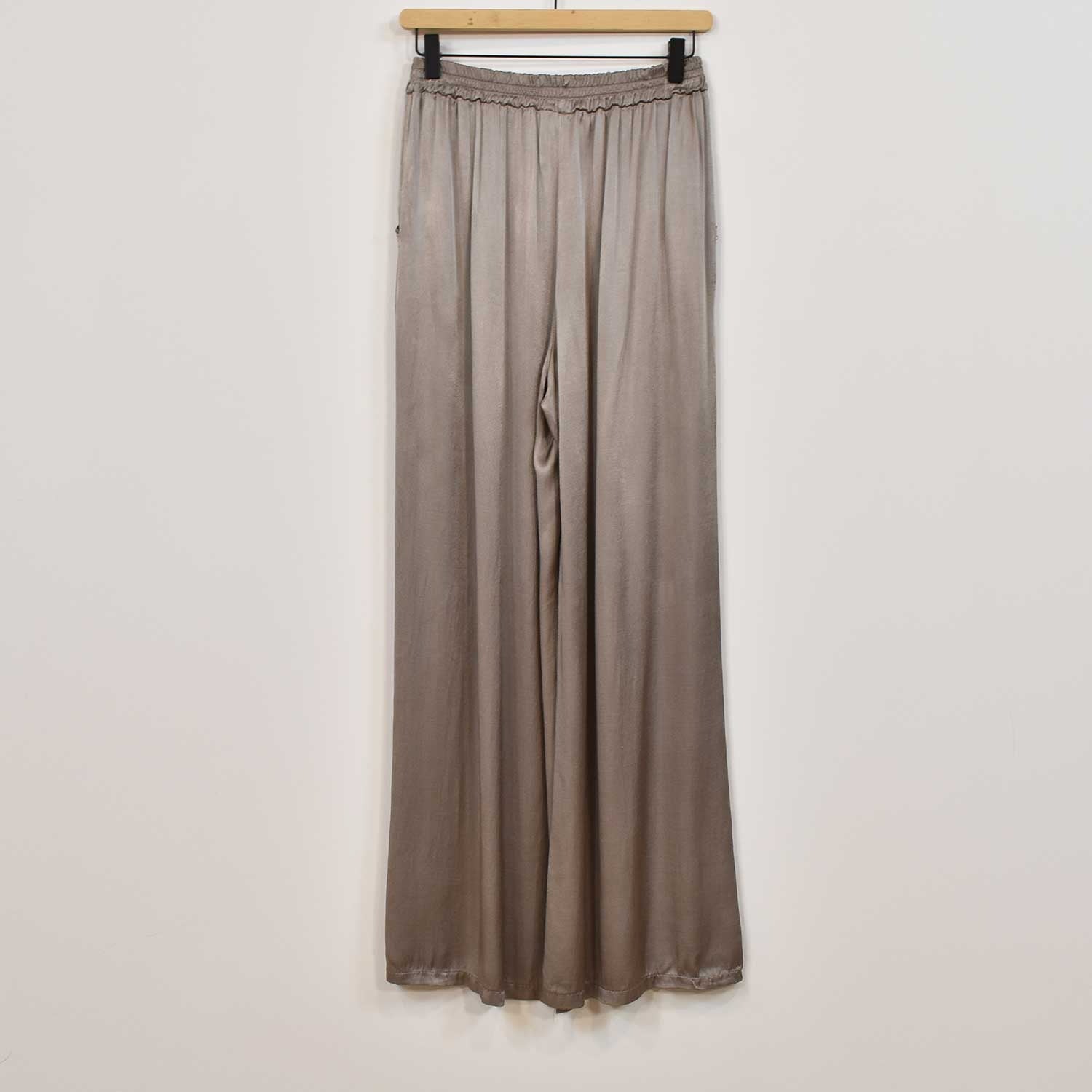 Ensemble Satin Chic - Haut Fluide & Pantalon Large ORIS WEAR