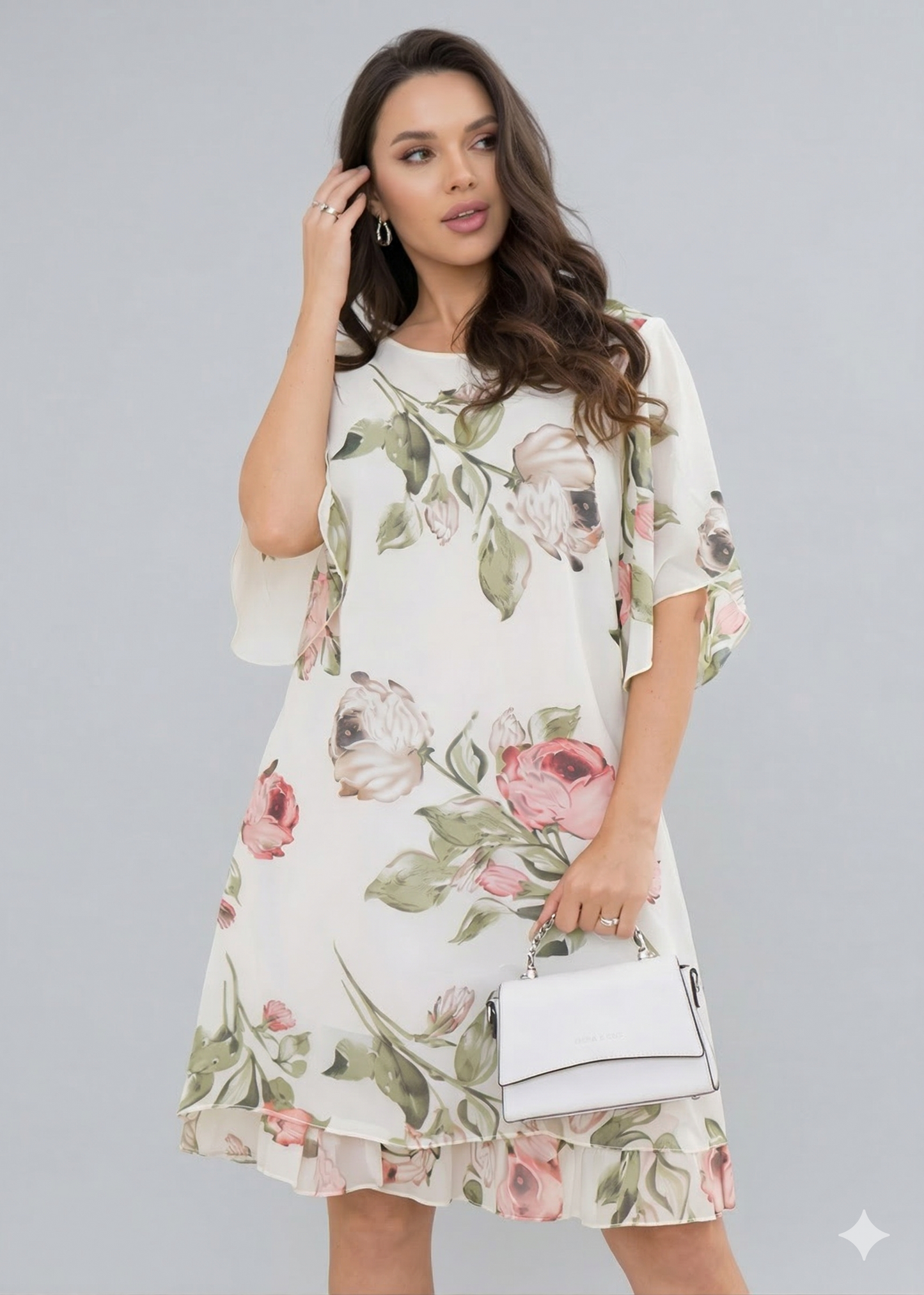 Robe Florale Fluide pour Toutes Occasions ORIS WEAR