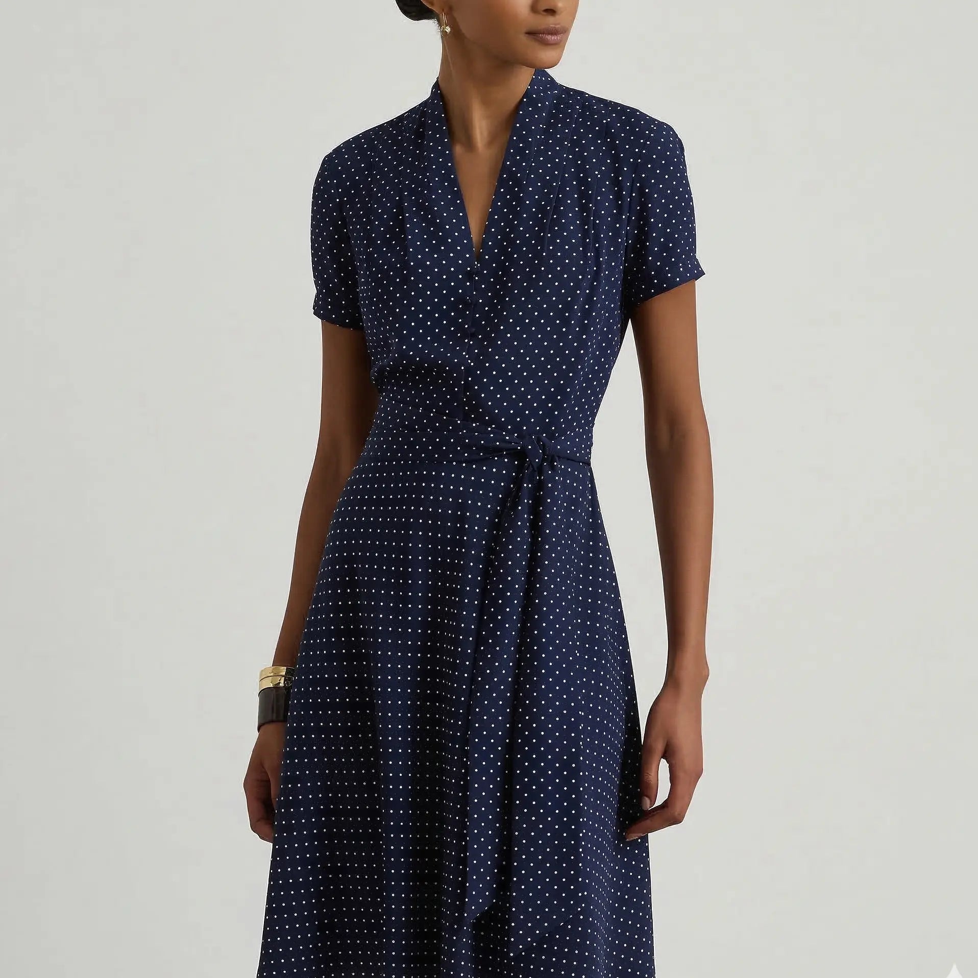 Robe imprimée à coupe évasée ORIS WEAR