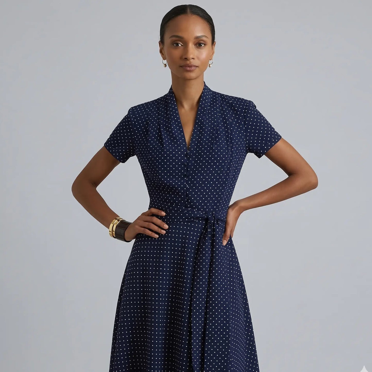 Robe imprimée à coupe évasée ORIS WEAR