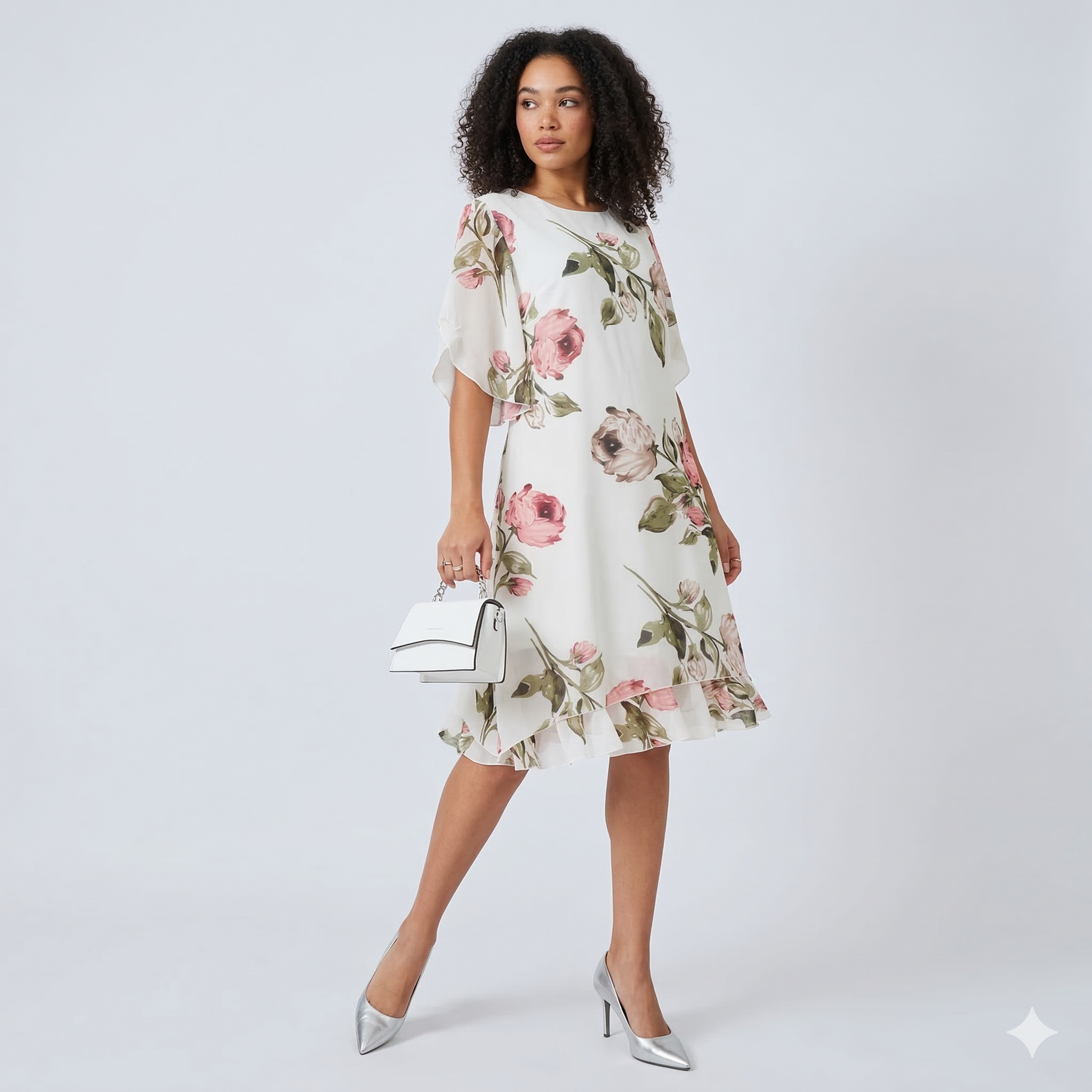 Robe Florale Fluide pour Toutes Occasions ORIS WEAR
