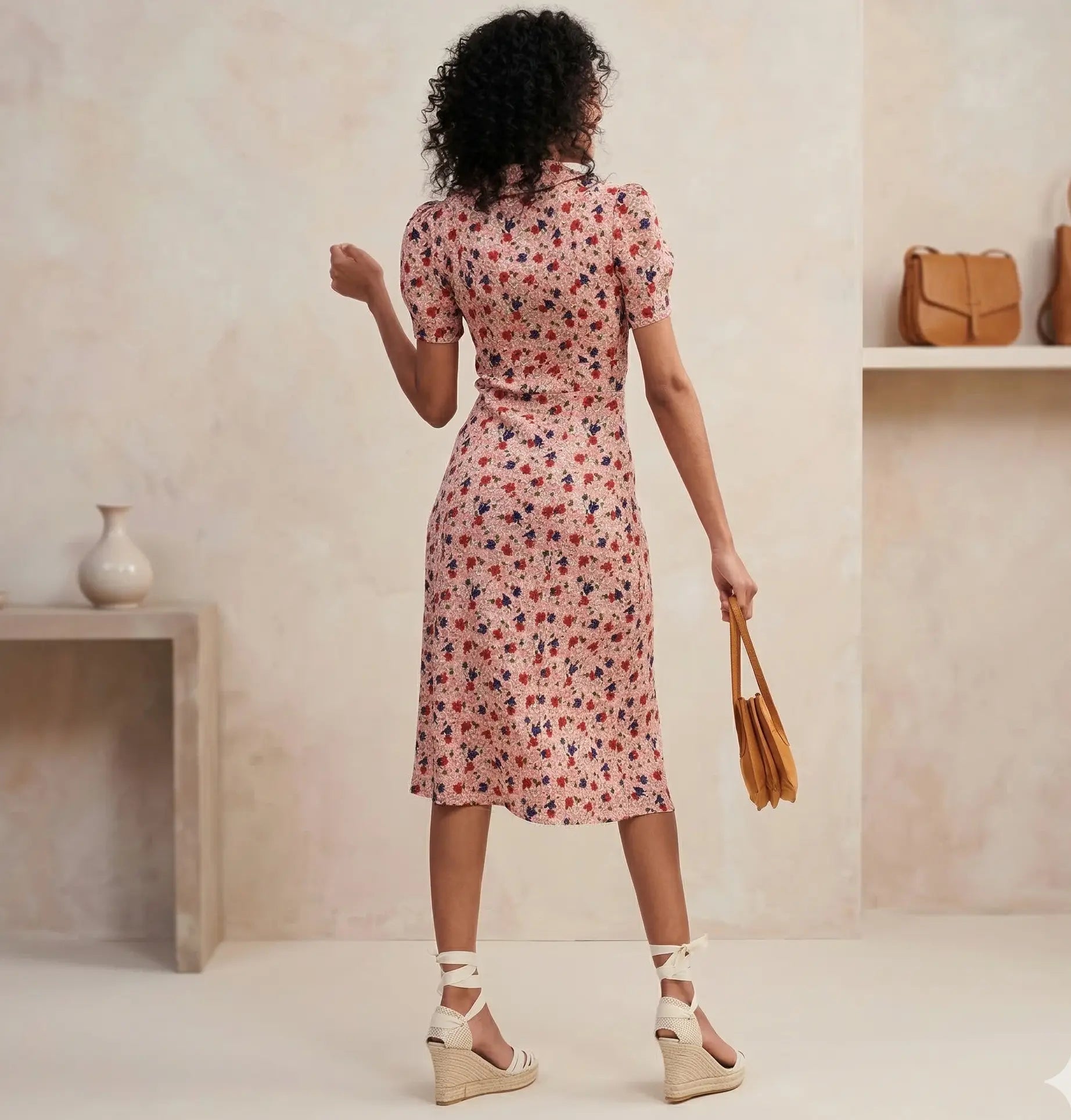Robe à Imprimé Frais pour Femmes – Élégance Décontractée ORIS WEAR