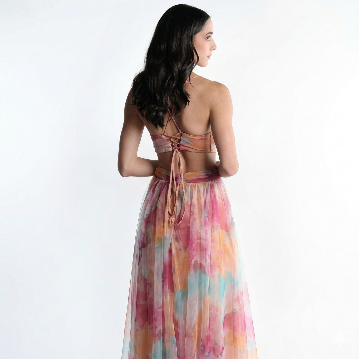 Carola - Robe longue florale charmante
