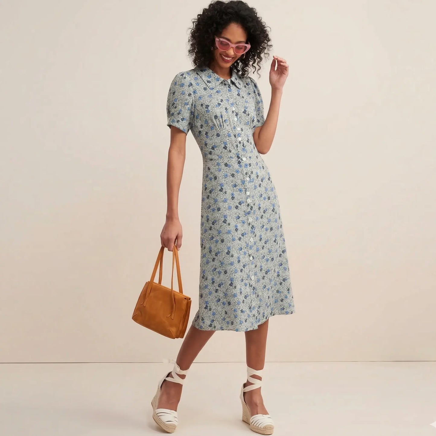 Robe à Imprimé Frais pour Femmes – Élégance Décontractée ORIS WEAR