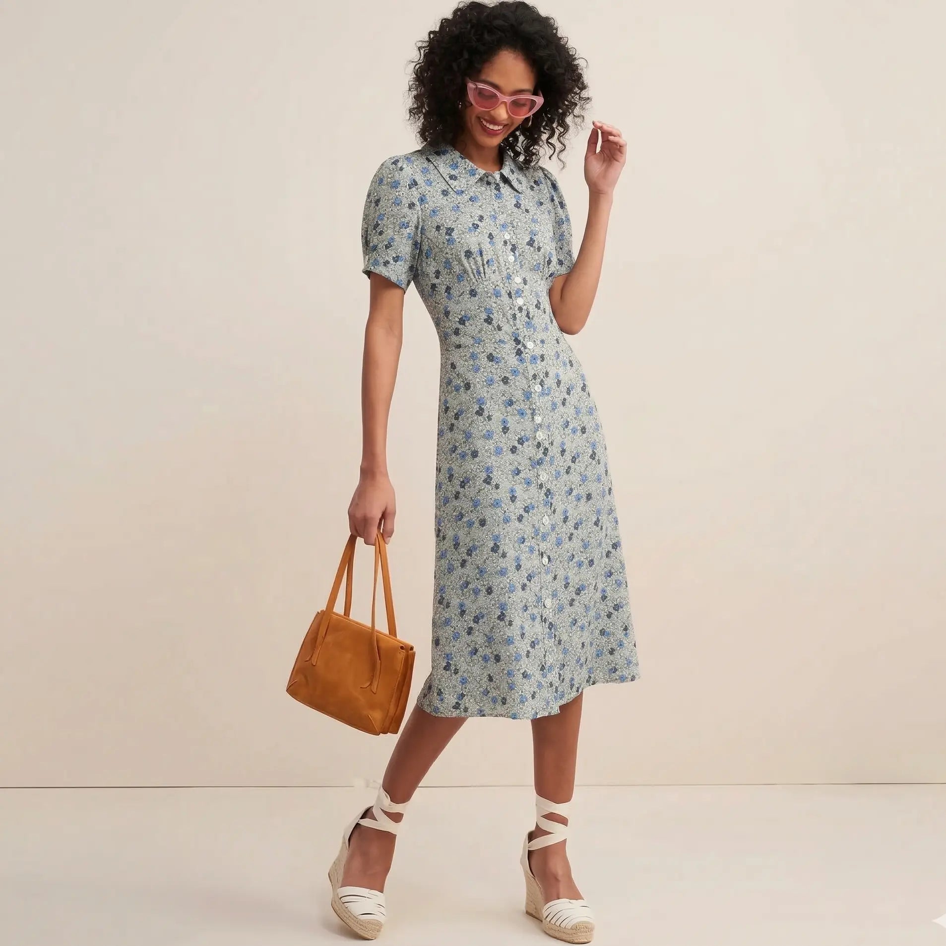 Robe à Imprimé Frais pour Femmes – Élégance Décontractée ORIS WEAR