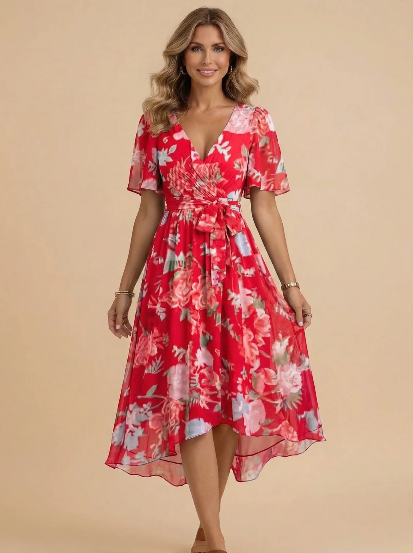 Robe Décontractée Imprimée Pour Femme ORIS WEAR