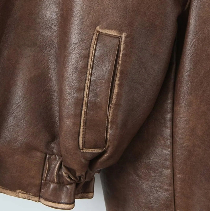 Veste aviateur vintage cuir ORIS WEAR