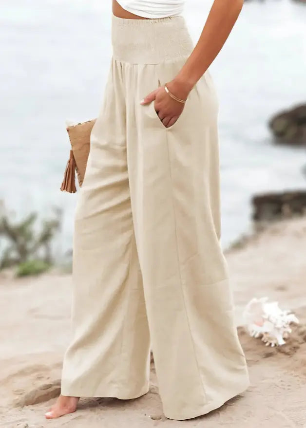 Pantalon Large Taille Haute Femme ORIS WEAR