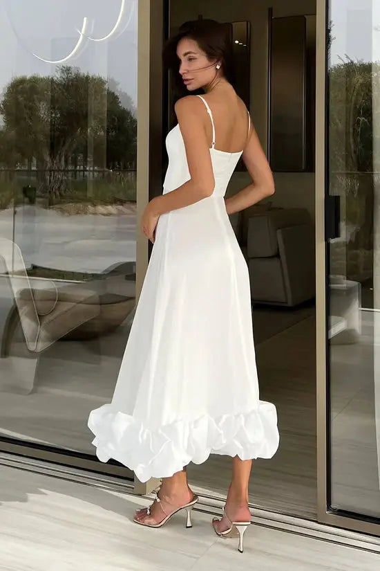 IRSA | ROBE AVEC VOLANT ET BUSTIER ORIS WEAR