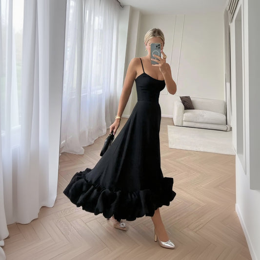 IRSA | ROBE AVEC VOLANT ET BUSTIER