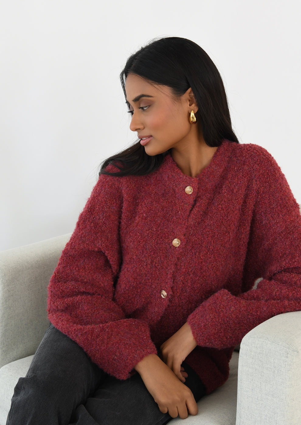 Gilet Douillet en Laine Bouclée ORIS WEAR