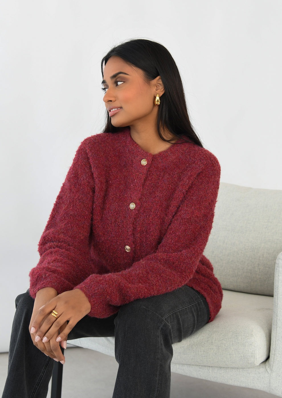 Gilet Douillet en Laine Bouclée ORIS WEAR