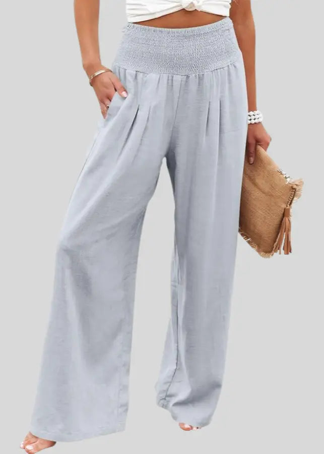 Pantalon Large Taille Haute Femme ORIS WEAR