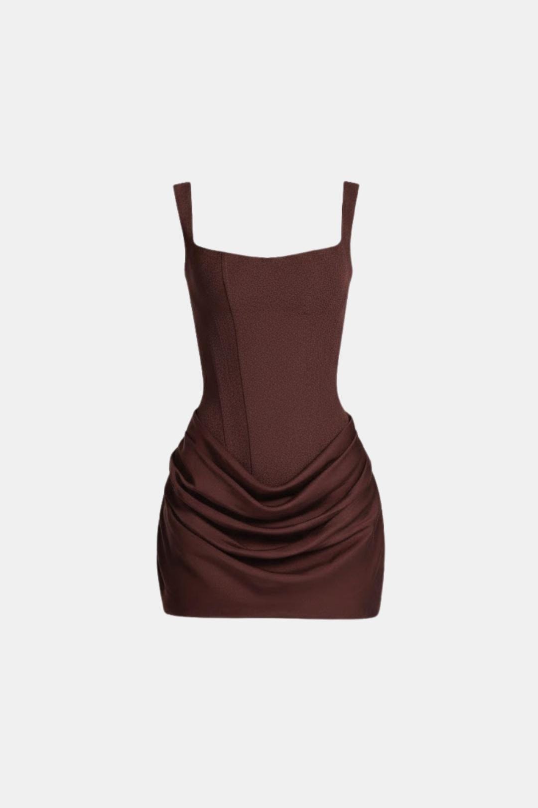Melyna – Square Neck Corset Mini Dress