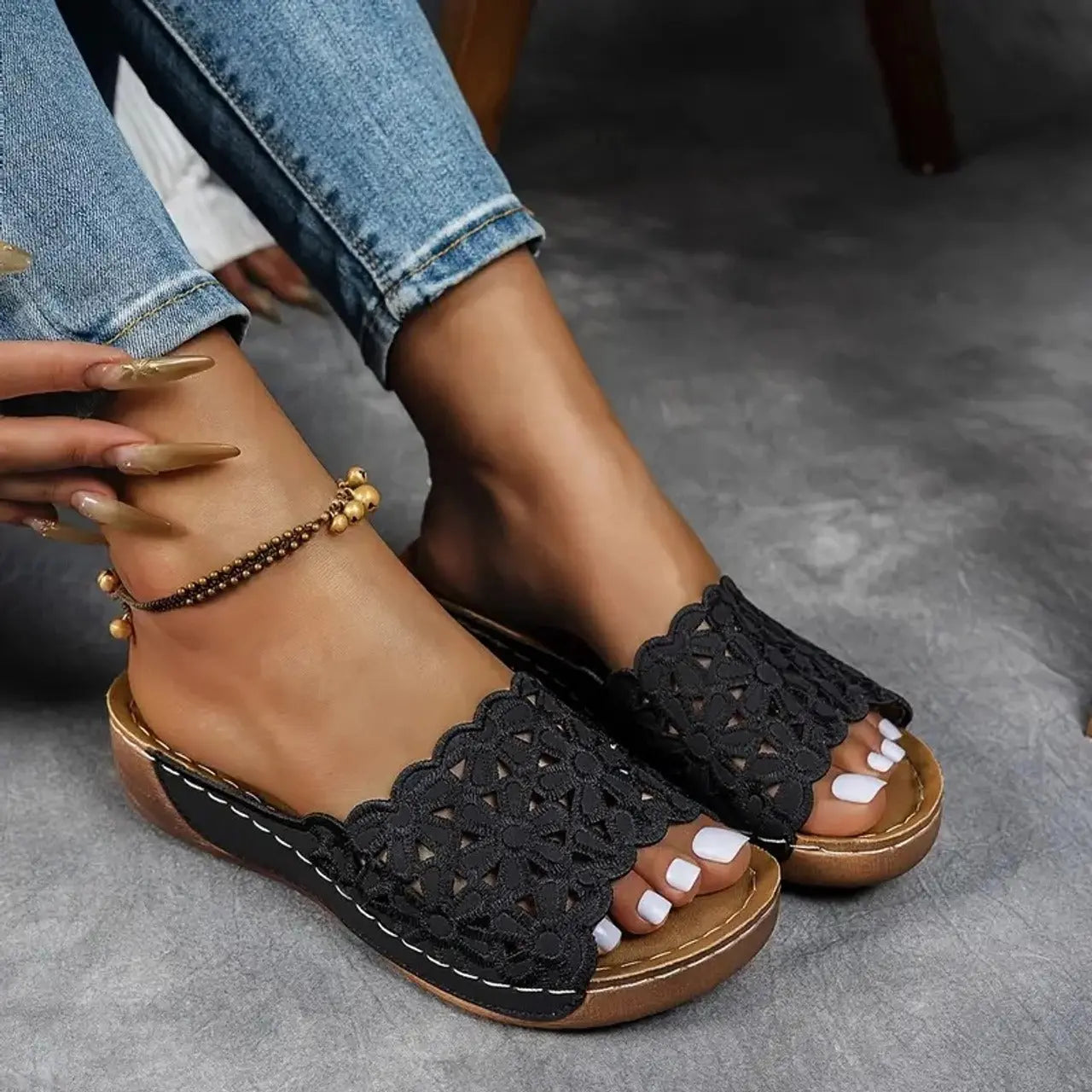 Sandales Mila – Dentelle & Confort ORIS WEAR