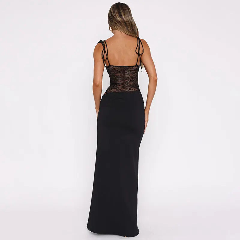 Elora | Robe longue en dentelle ORIS WEAR