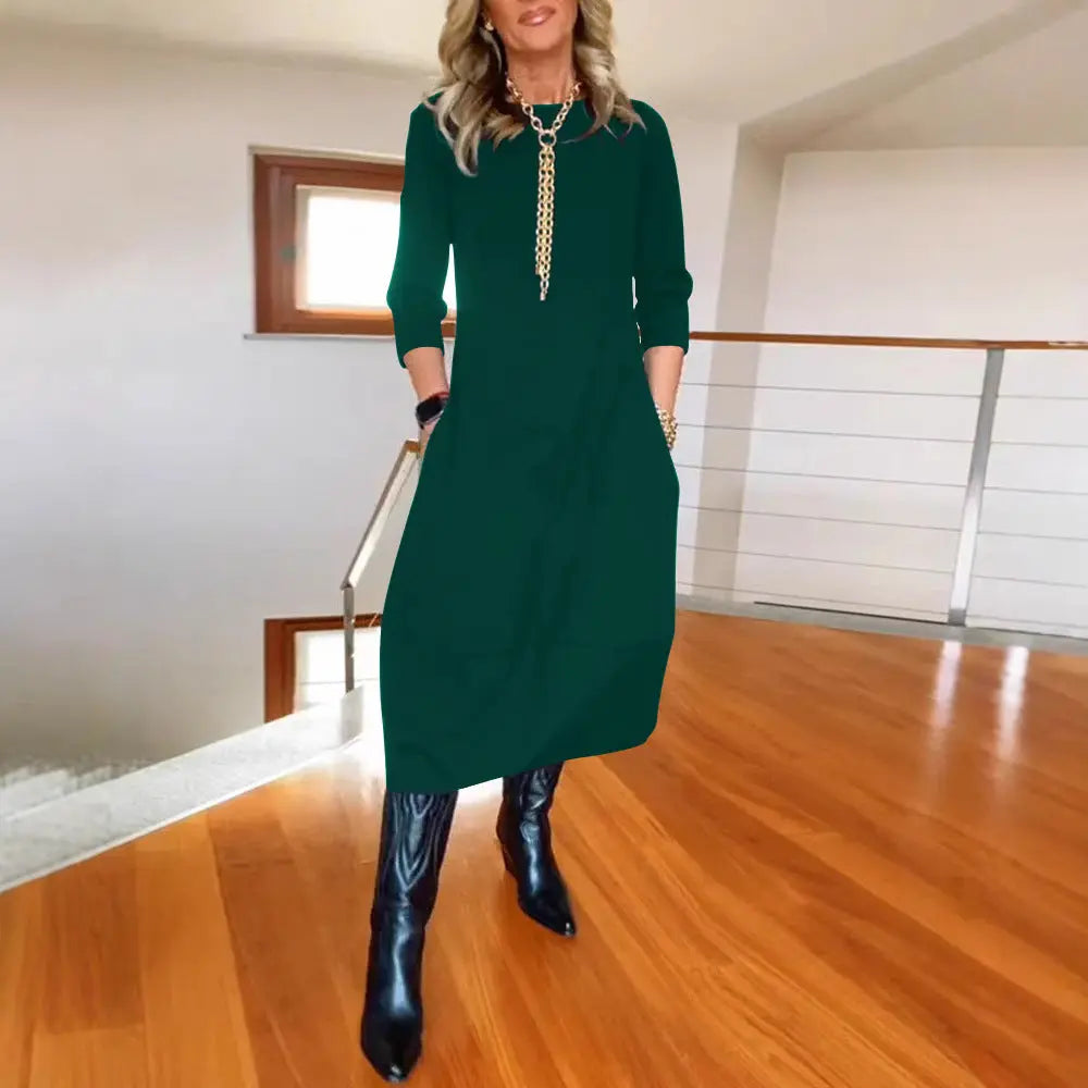 Robe Longue Élégante – Confort et Style en Toute Saison ORIS WEAR