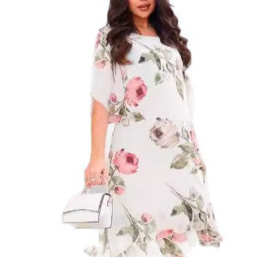 Robe imprimée en mousseline ORIS WEAR