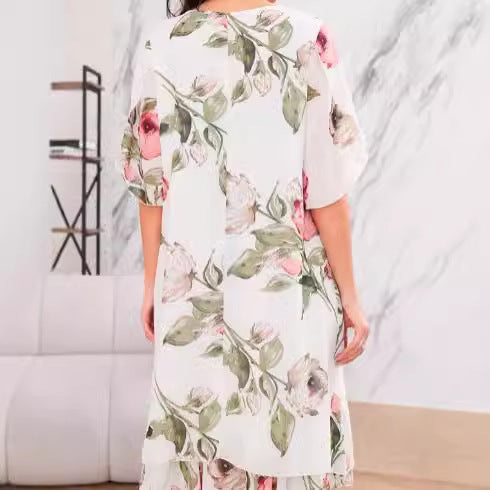 Robe imprimée en mousseline ORIS WEAR