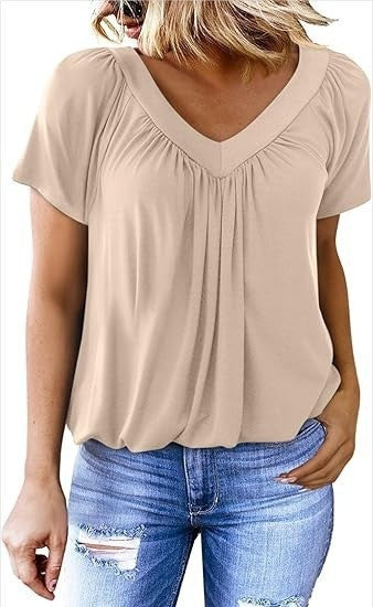 T-shirt Femme Col V – Simplicité Élégante au Quotidien ORIS WEAR