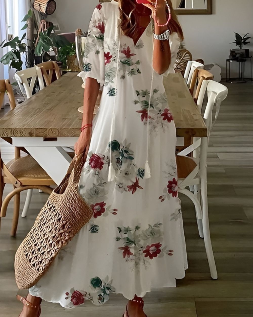 Celina | Robe de Plage Bohème Femme FRESH NORTH CO
