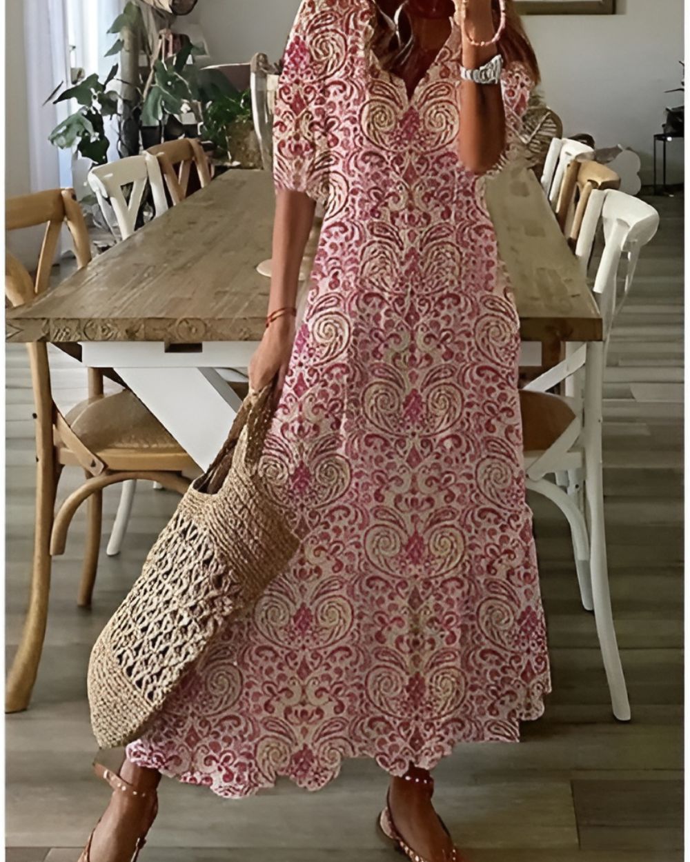 Celina | Robe de Plage Bohème Femme FRESH NORTH CO