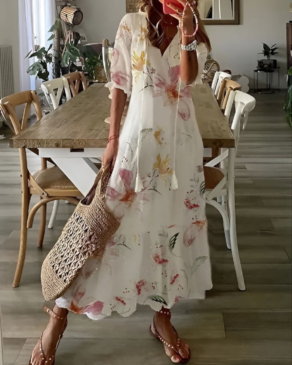 Celina | Robe de Plage Bohème Femme FRESH NORTH CO