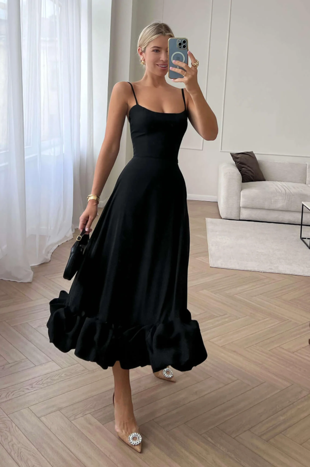 Veda | Robe trapèze le Raffinement sans effort ORIS WEAR