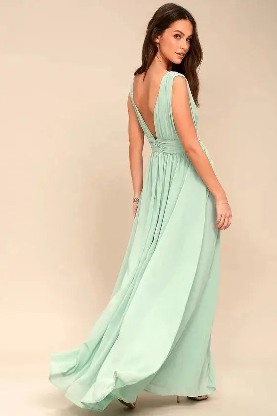 Yvana | Robe d'été longue avec Fente pour Soirées et Mariages ORIS WEAR