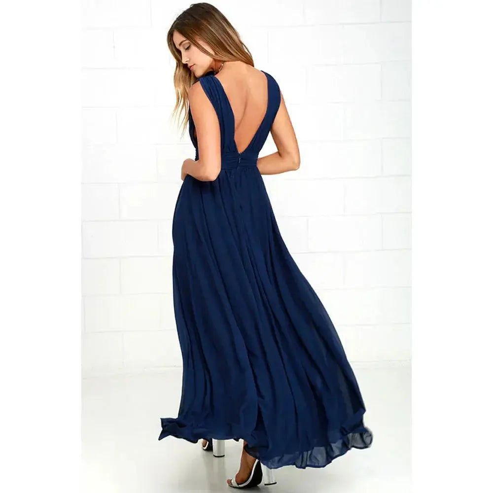 Yvana | Robe d'été longue avec Fente pour Soirées et Mariages ORIS WEAR