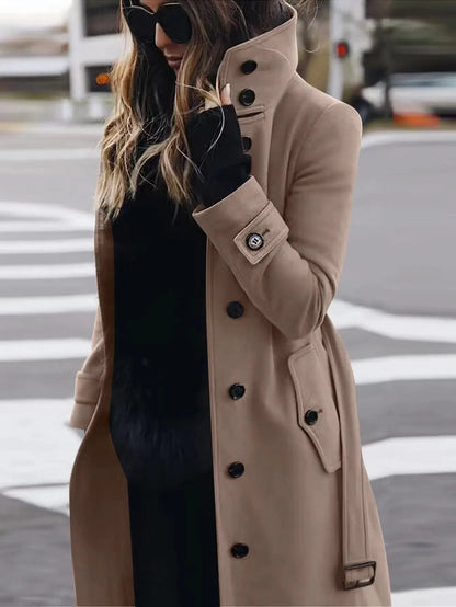 Manteau d'Hiver Femme à Col Rétro – Élégance et Chaleur ORIS WEAR