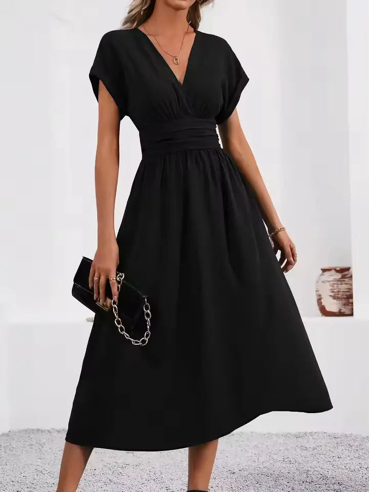 Robe courte femme de soirée noir — ORIS WEAR
