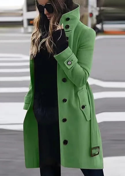 Manteau d'Hiver Femme à Col Rétro – Élégance et Chaleur ORIS WEAR
