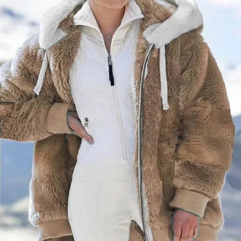 Veste Douce en Peluche - Chaleur et Style Décontracté ORIS WEAR