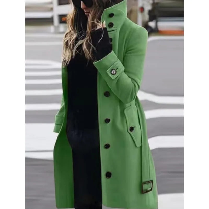 Manteau d'Hiver Femme à Col Rétro – Élégance et Chaleur ORIS WEAR