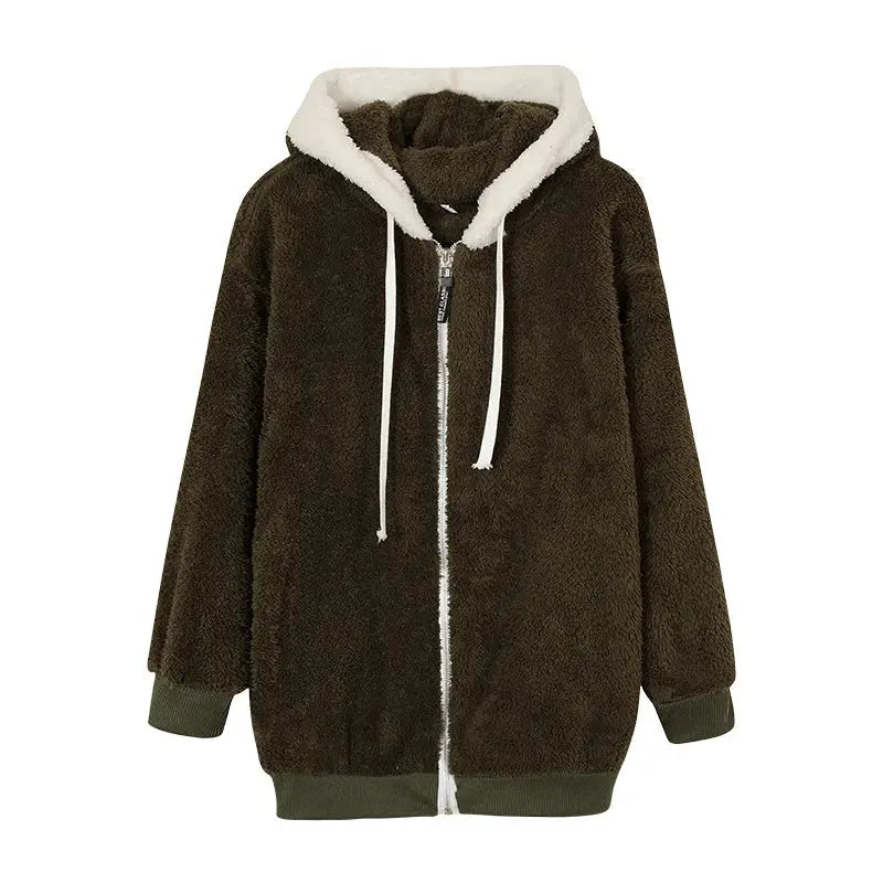 Veste Douce en Peluche - Chaleur et Style Décontracté ORIS WEAR