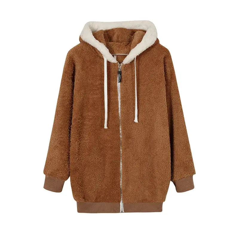 Veste Douce en Peluche - Chaleur et Style Décontracté ORIS WEAR