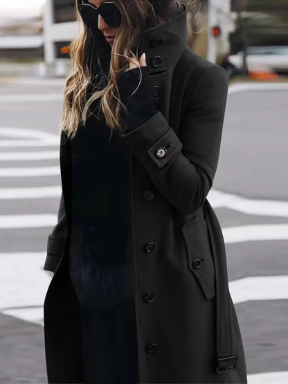 Manteau d'Hiver Femme à Col Rétro – Élégance et Chaleur ORIS WEAR