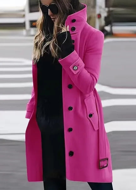 Manteau d'Hiver Femme à Col Rétro – Élégance et Chaleur ORIS WEAR