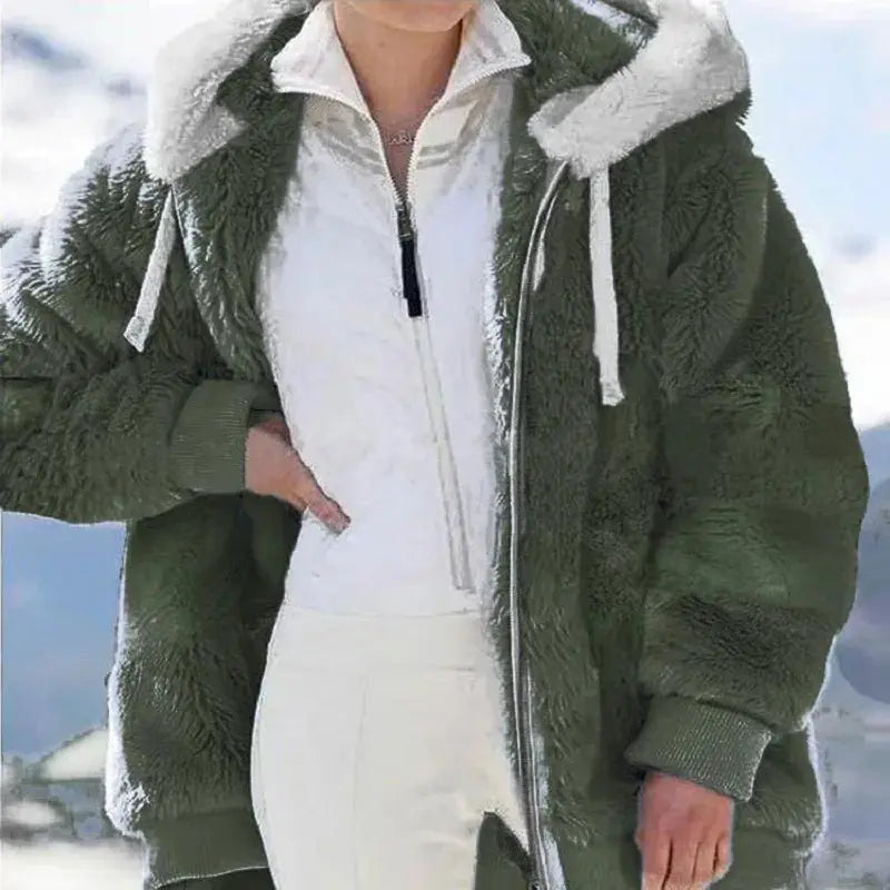 Veste Douce en Peluche - Chaleur et Style Décontracté ORIS WEAR